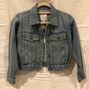 Joie Redmondia Embellished Brooch Denim Jacket XXS